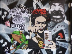 Urban Art Moodboard Collage